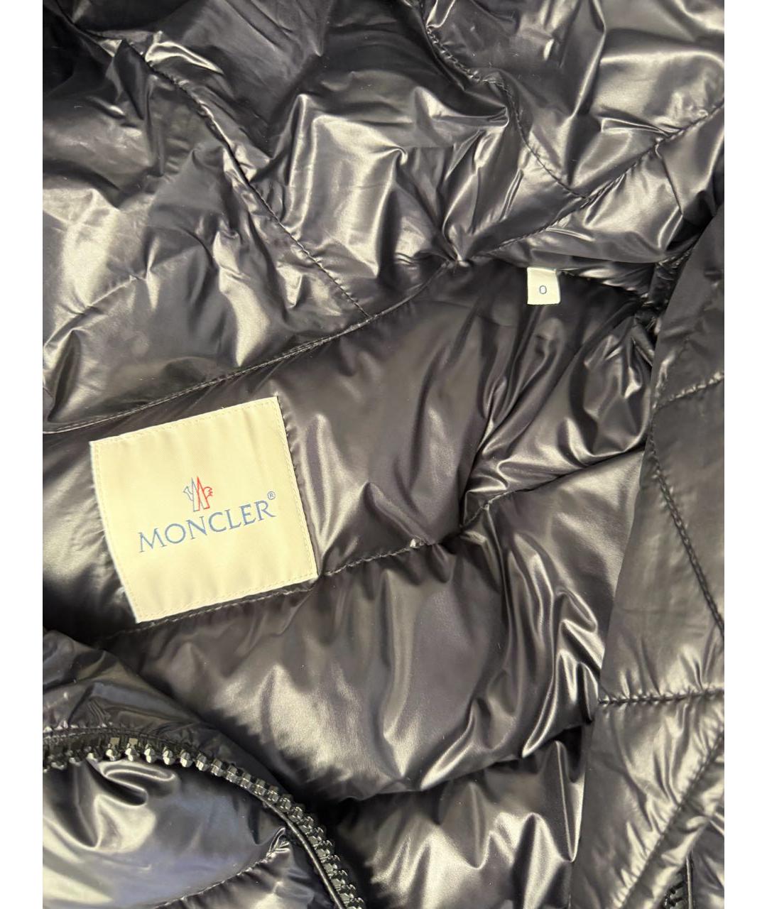 MONCLER Черная куртка, фото 2