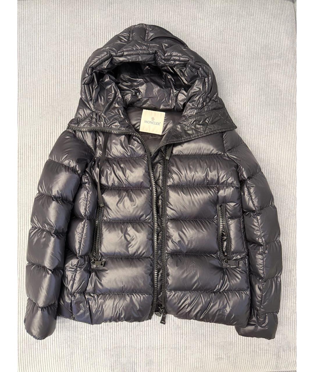 MONCLER Черная куртка, фото 5