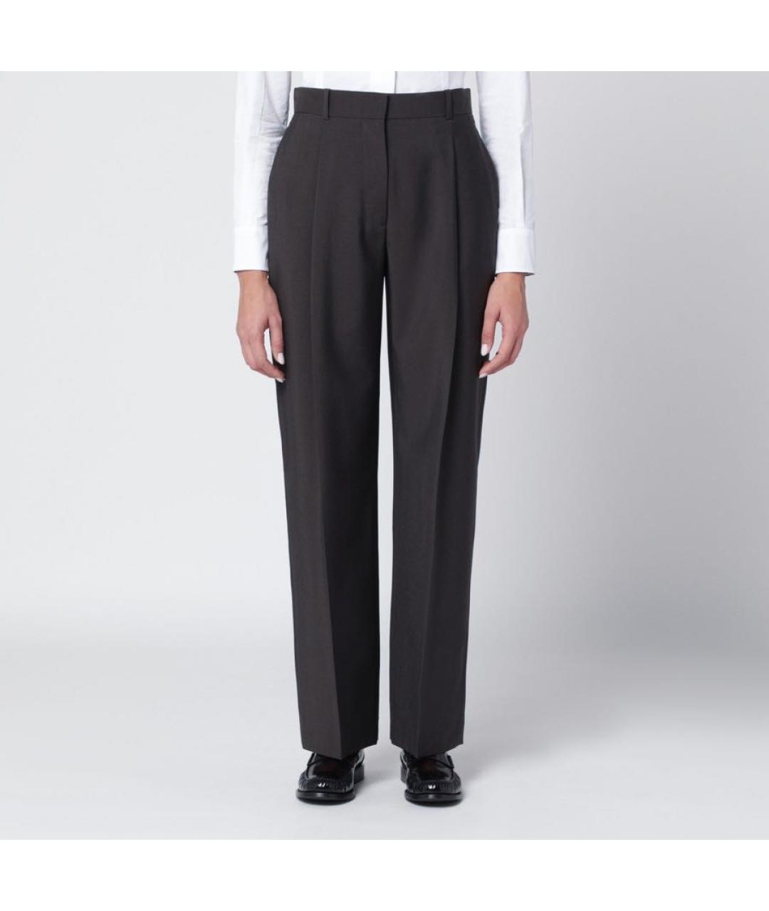 THE ROW Шерстяные прямые брюки, фото 4