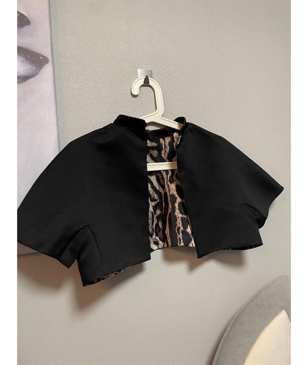 JUST CAVALLI Черное коктейльное платье, фото 3