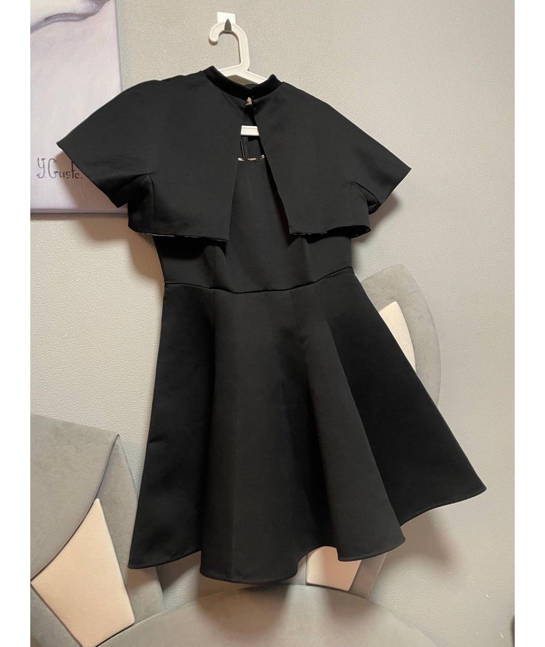 JUST CAVALLI Черное коктейльное платье, фото 9