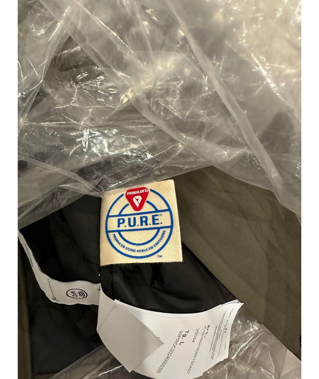 STONE ISLAND Хаки полиэстеровый жилет, фото 3