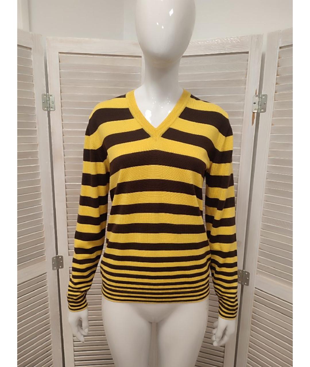 PAUL SMITH Мульти шерстяной джемпер / свитер, фото 10