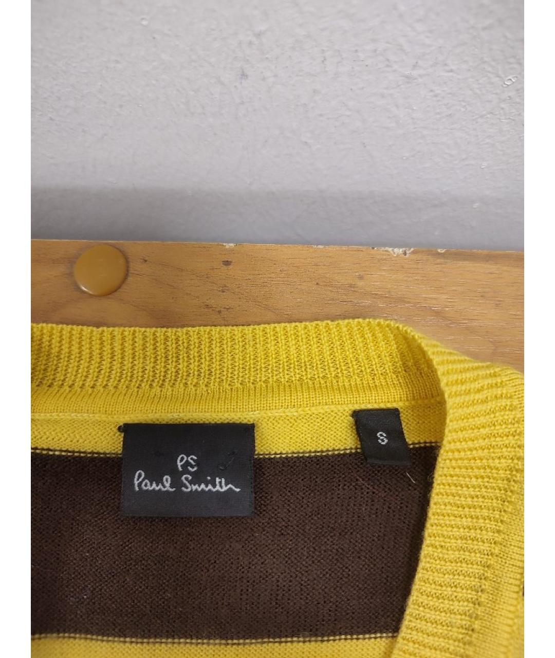 PAUL SMITH Мульти шерстяной джемпер / свитер, фото 3