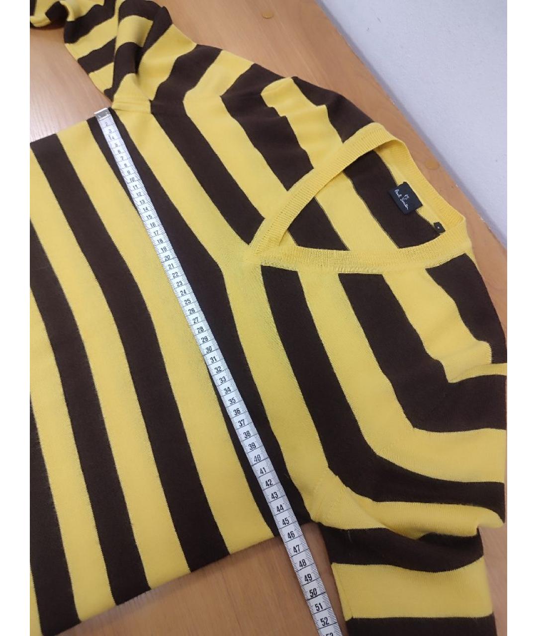 PAUL SMITH Мульти шерстяной джемпер / свитер, фото 8