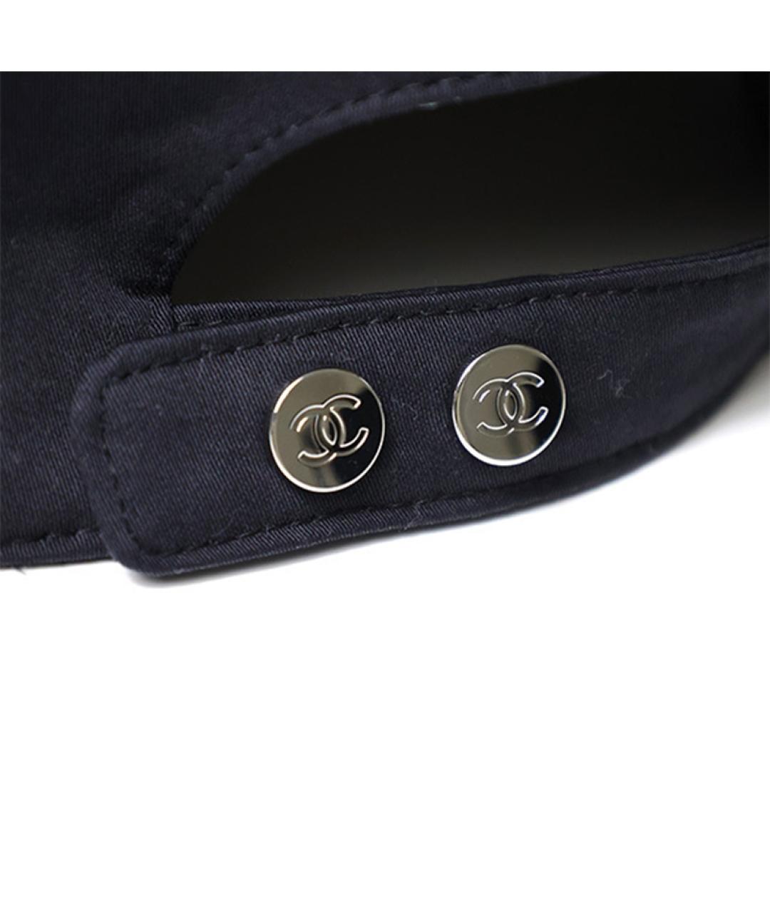 CHANEL Черная кепка, фото 6