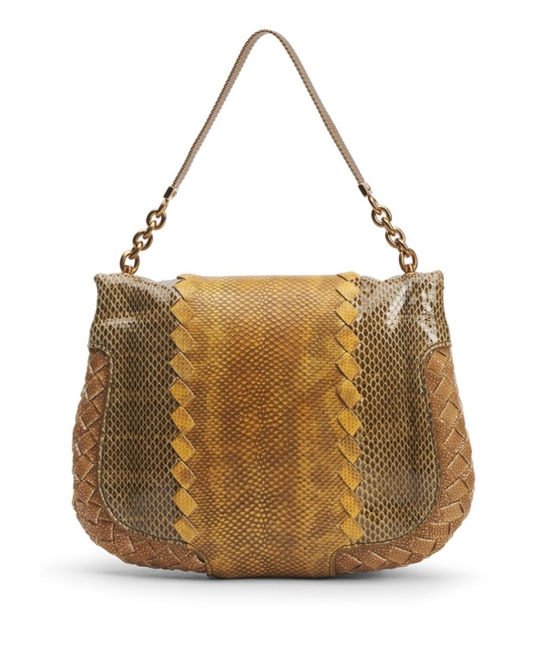 BOTTEGA VENETA Мульти сумка с короткими ручками из экзотической кожи, фото 4