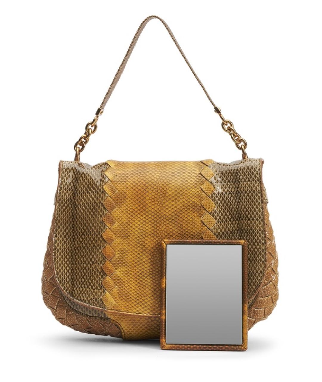 BOTTEGA VENETA Мульти сумка с короткими ручками из экзотической кожи, фото 2