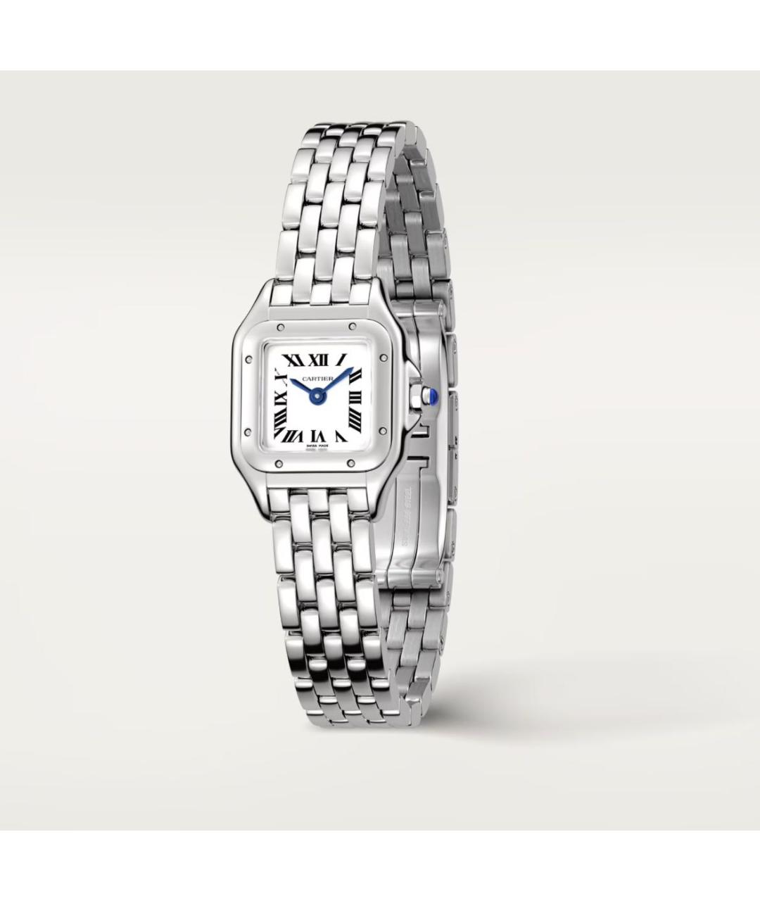 CARTIER Серебряные часы из белого золота, фото 3