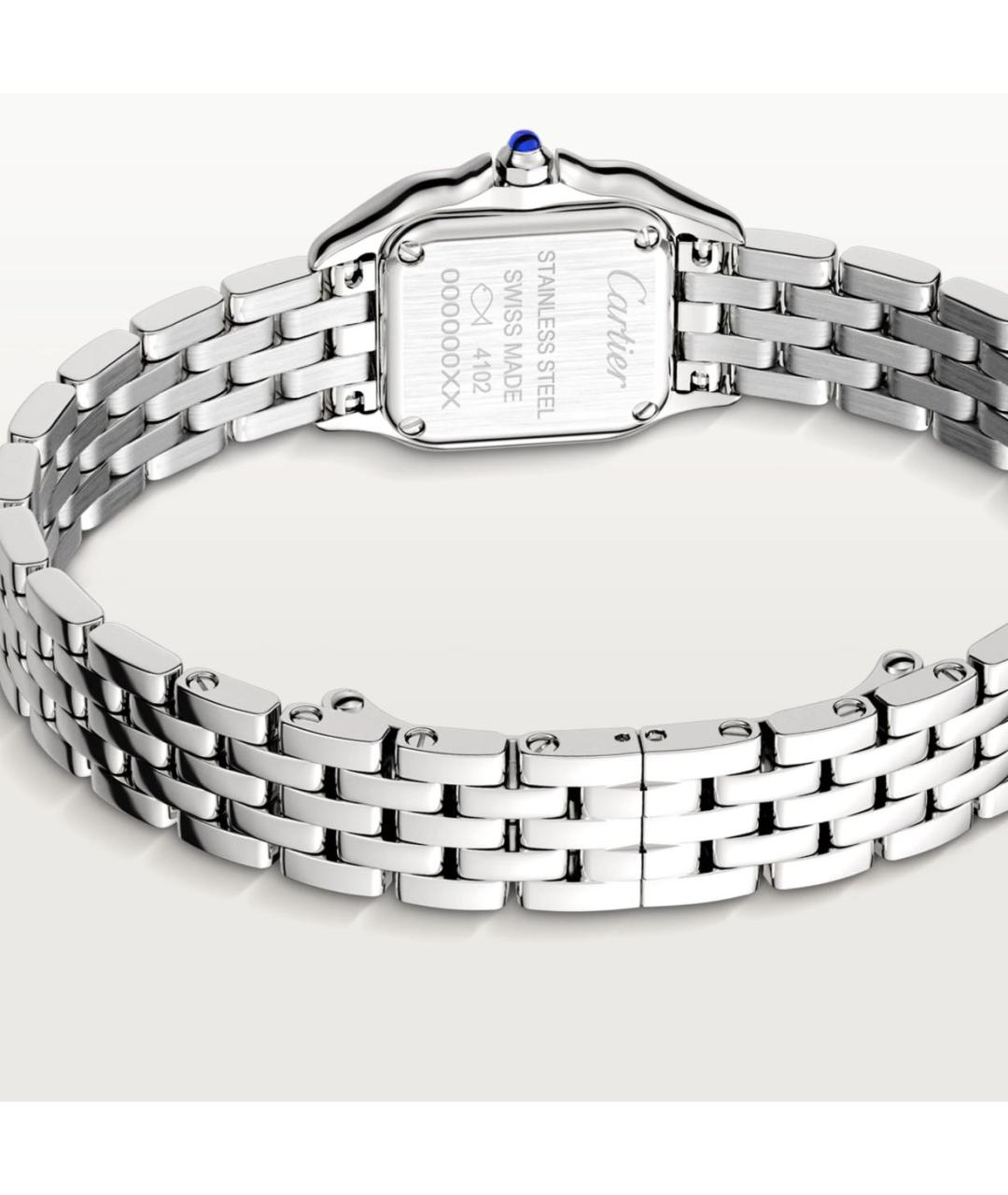 CARTIER Серебряные часы из белого золота, фото 4