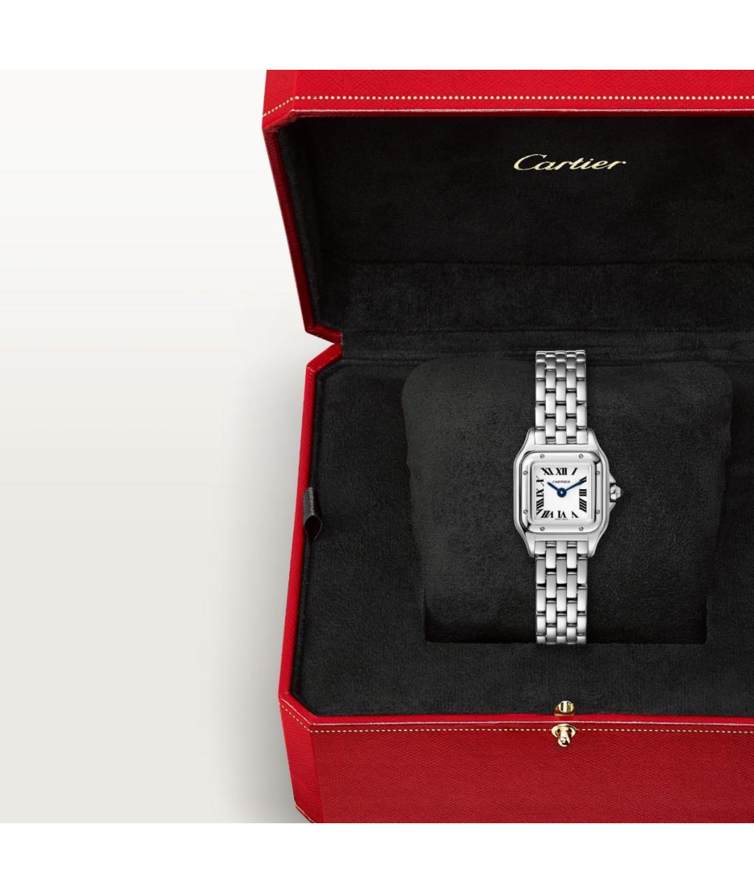 CARTIER Серебряные часы из белого золота, фото 5