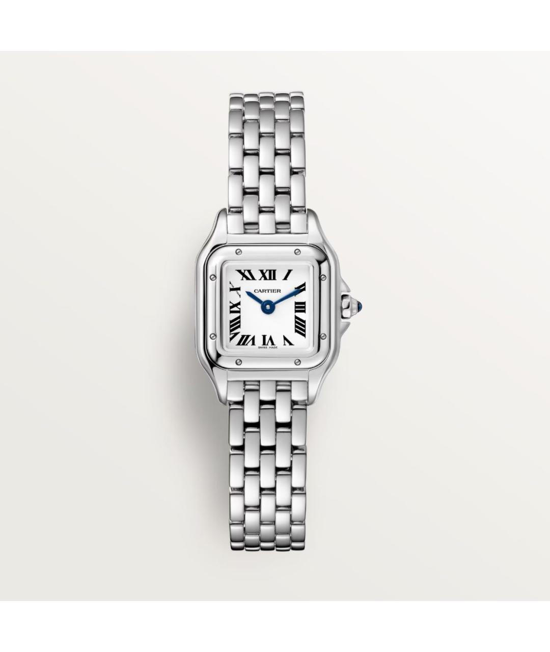 CARTIER Серебряные часы из белого золота, фото 6