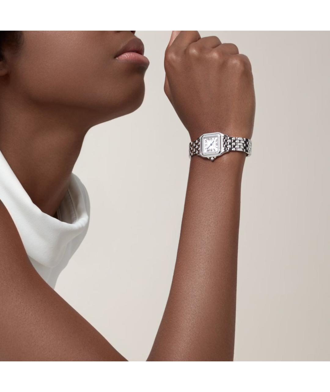 CARTIER Серебряные металлические часы, фото 2