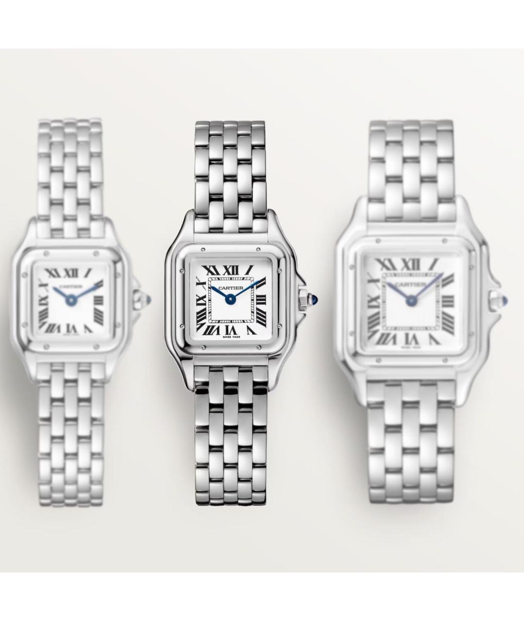 CARTIER Серебряные металлические часы, фото 4