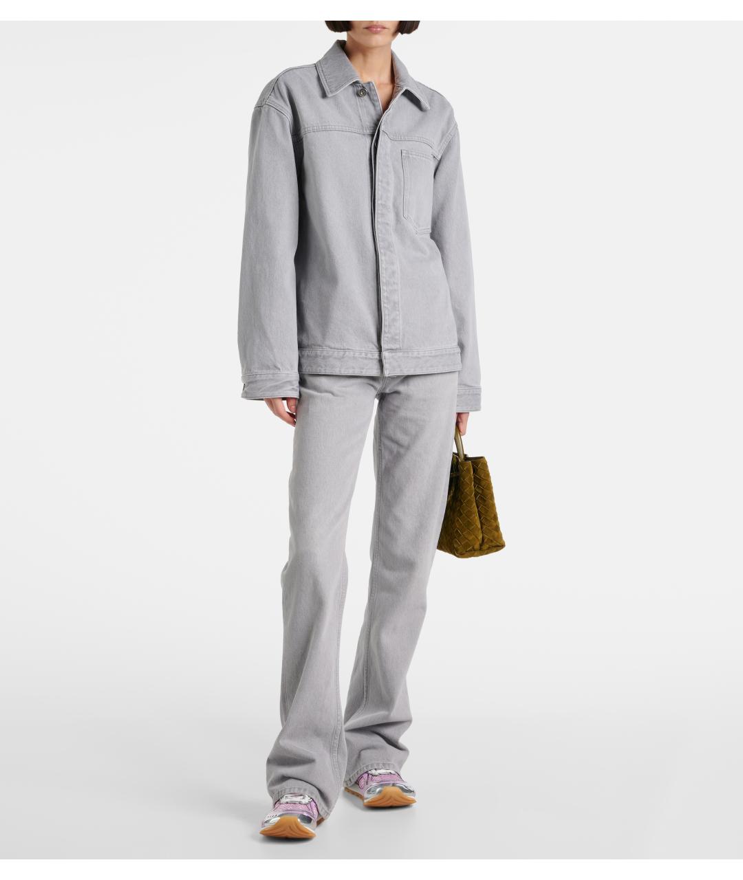 BOTTEGA VENETA Розовые текстильные кроссовки, фото 6