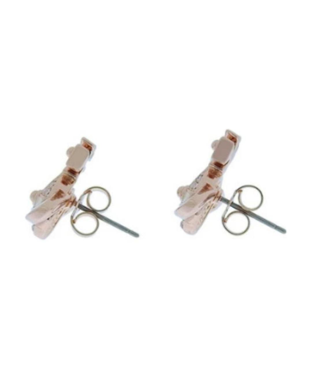 VIVIENNE WESTWOOD Золотые латунные серьги, фото 5