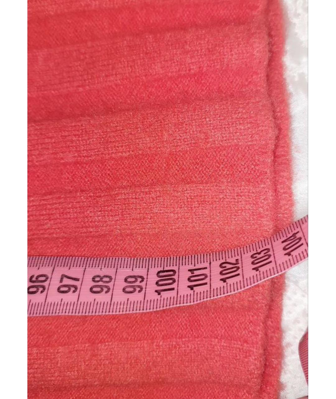 LORO PIANA Оранжевое кашемировое повседневное платье, фото 6