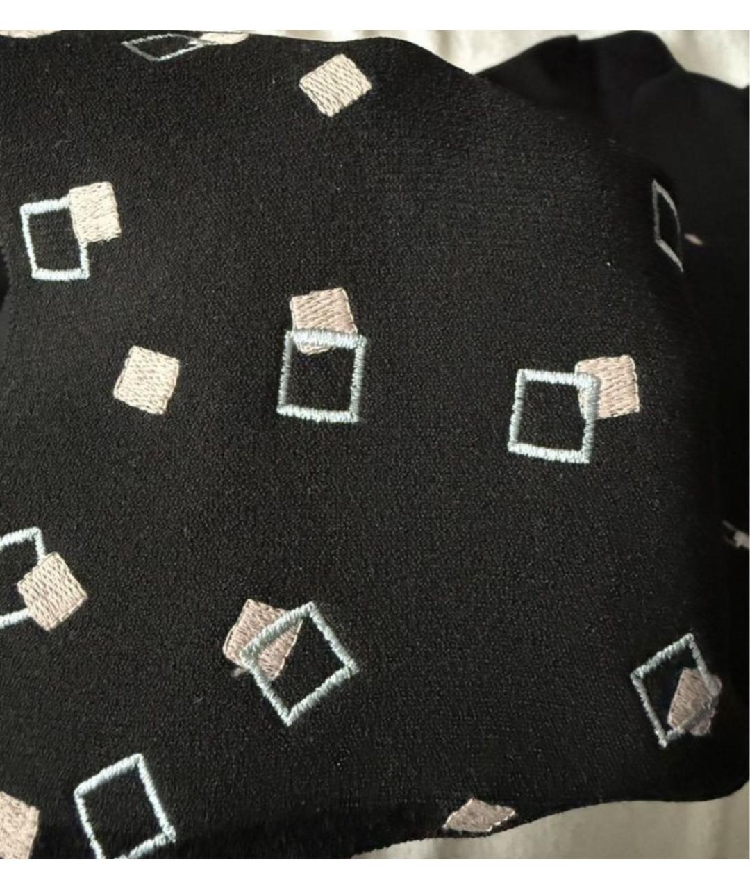 GIORGIO ARMANI Черное вискозное вечернее платье, фото 5