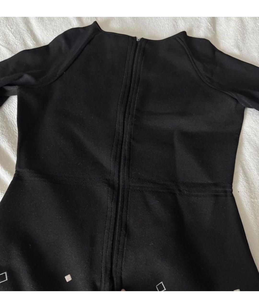 GIORGIO ARMANI Черное вискозное вечернее платье, фото 2