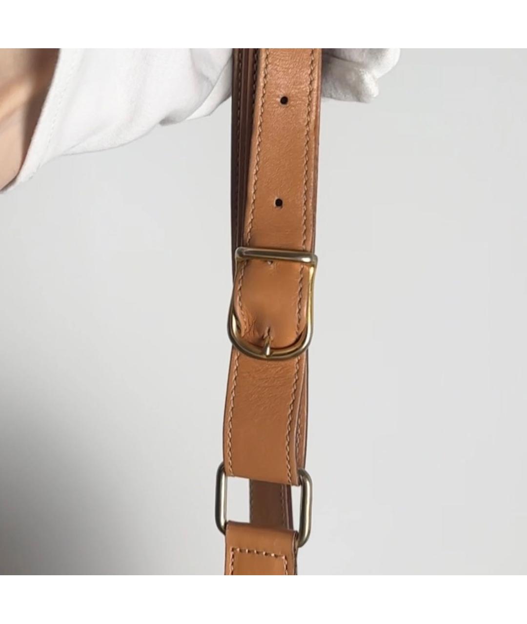 CELINE Коричневая сумка через плечо, фото 8