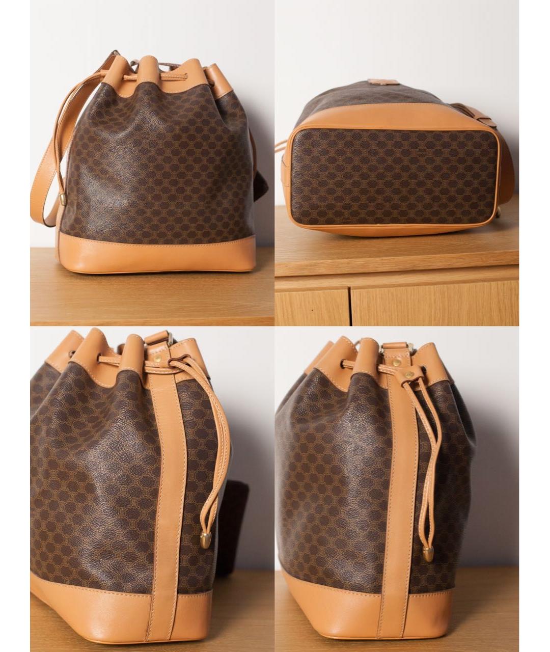 CELINE Коричневая сумка через плечо, фото 5