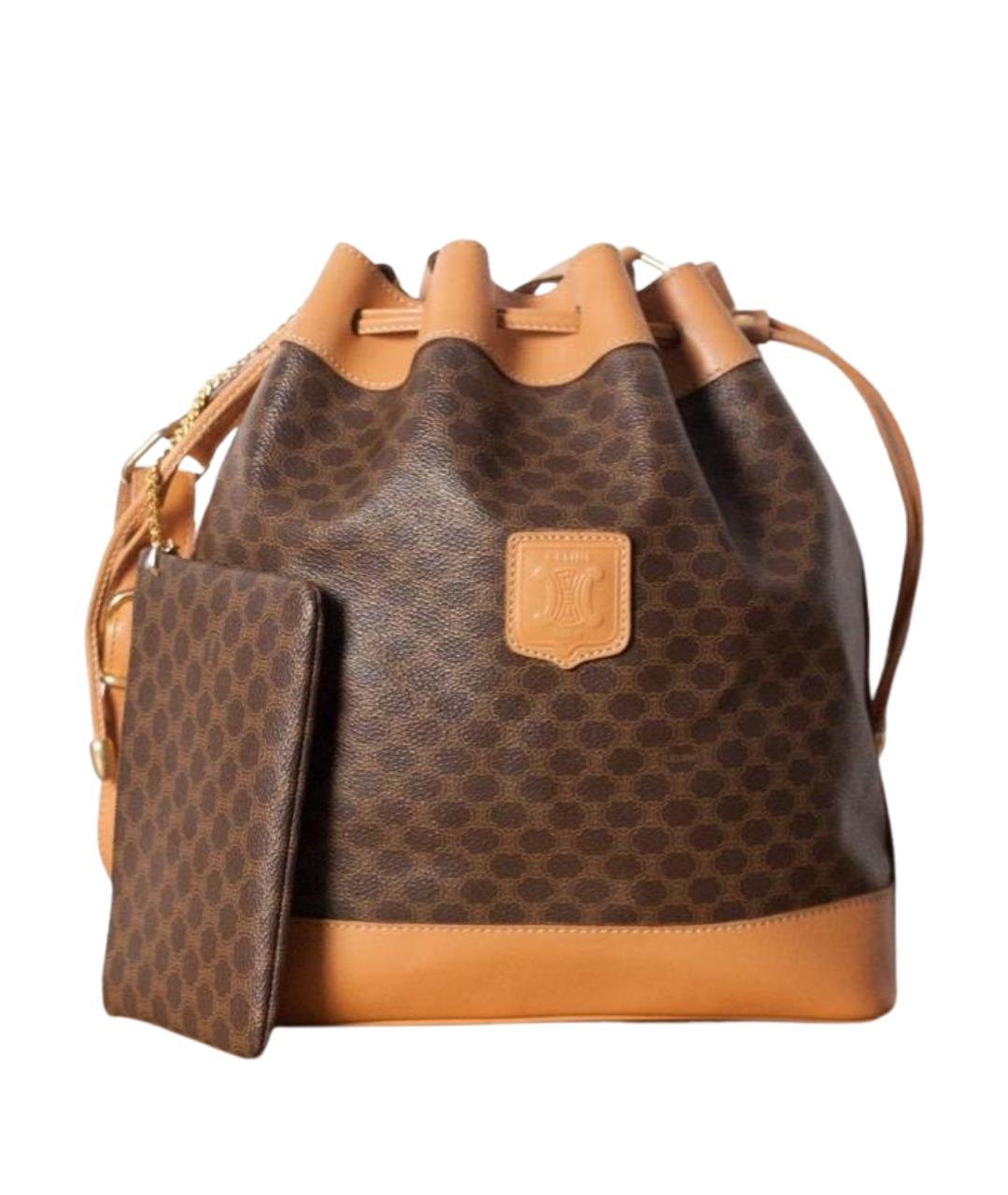 CELINE Коричневая сумка через плечо, фото 1