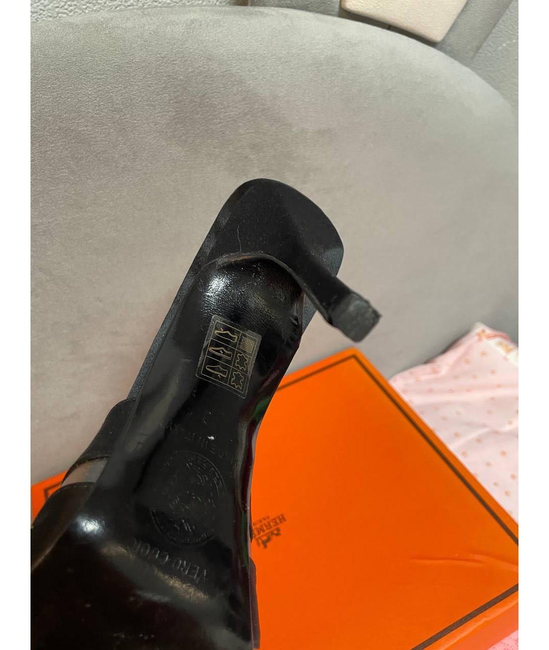 VERSACE Черные туфли, фото 7