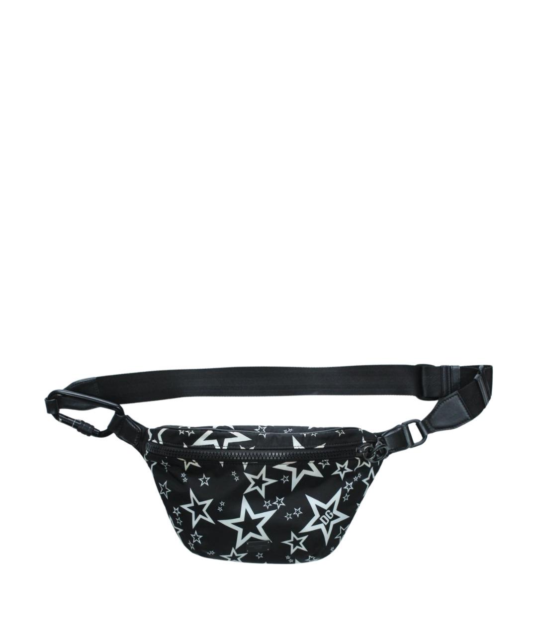 DOLCE&GABBANA Черная поясная сумка, фото 2