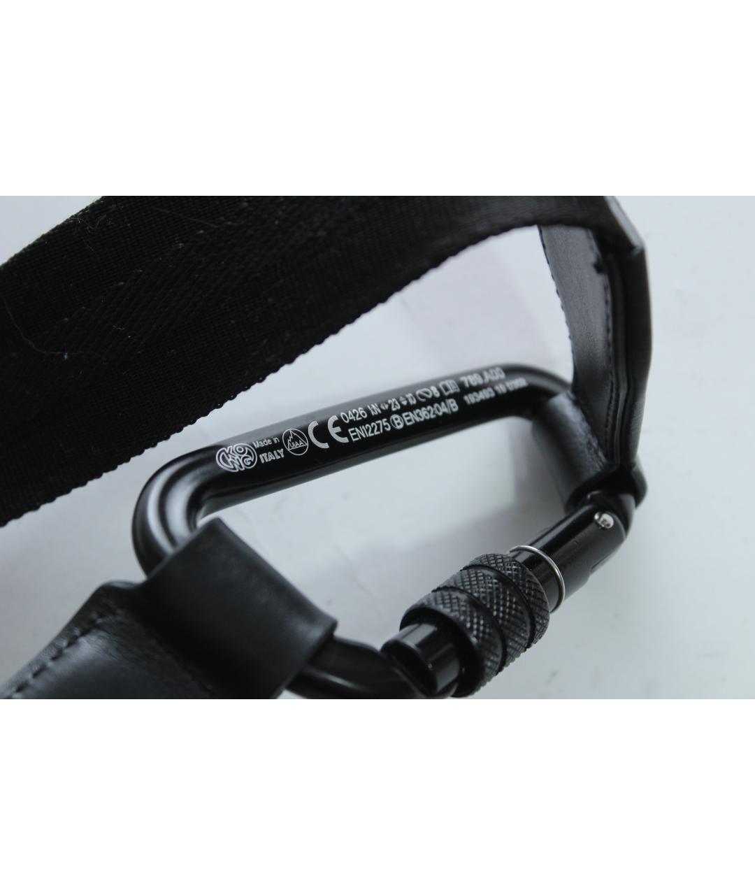 DOLCE&GABBANA Черная поясная сумка, фото 8