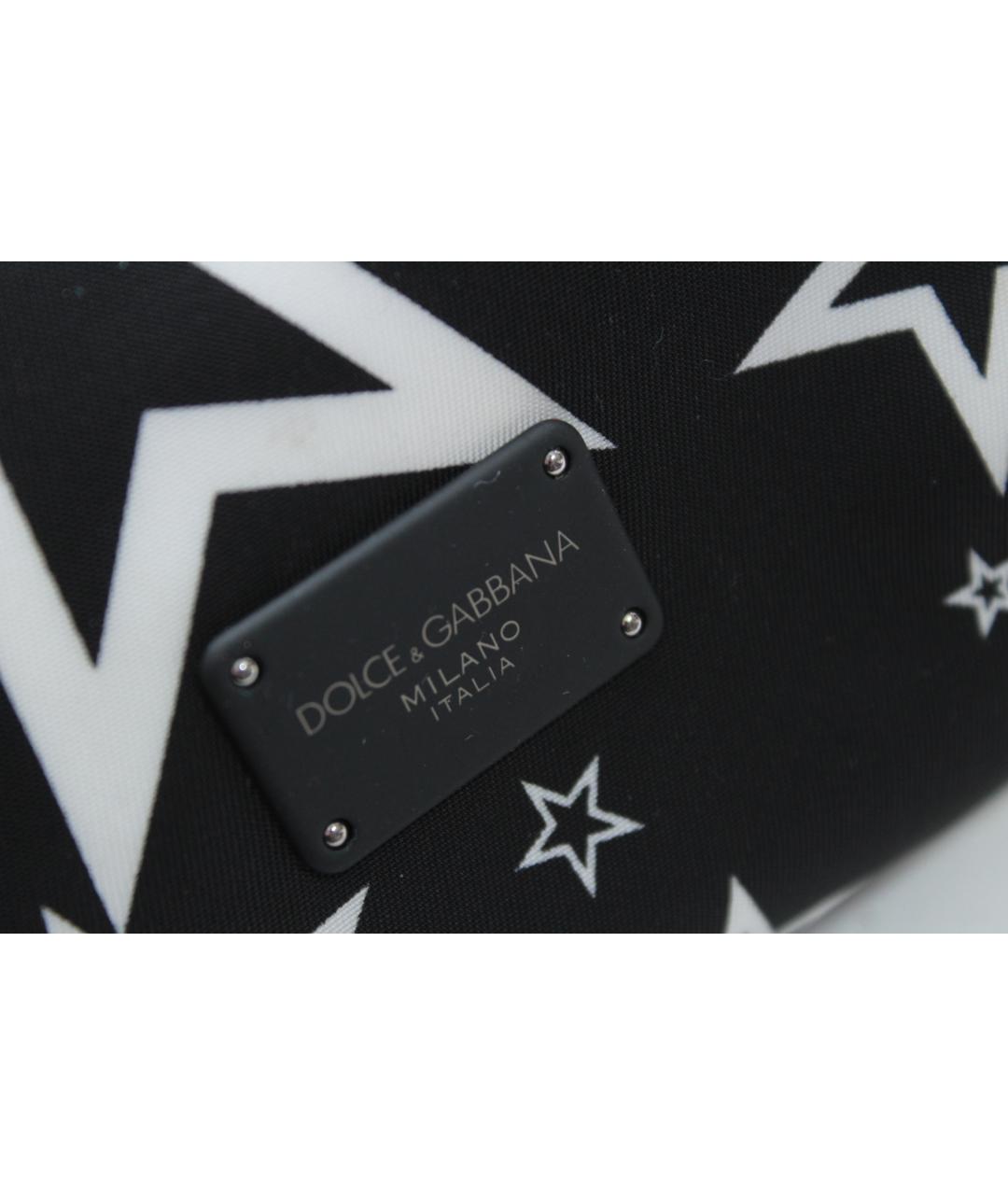 DOLCE&GABBANA Черная поясная сумка, фото 6