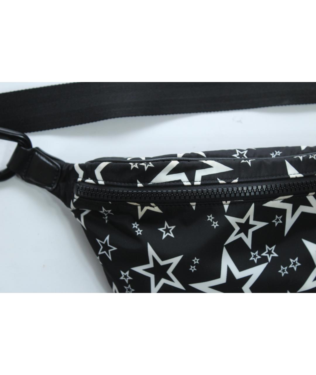 DOLCE&GABBANA Черная поясная сумка, фото 4