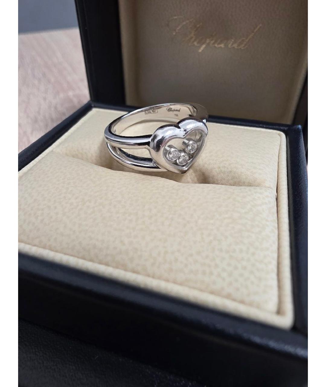 CHOPARD Белое кольцо из белого золота, фото 6