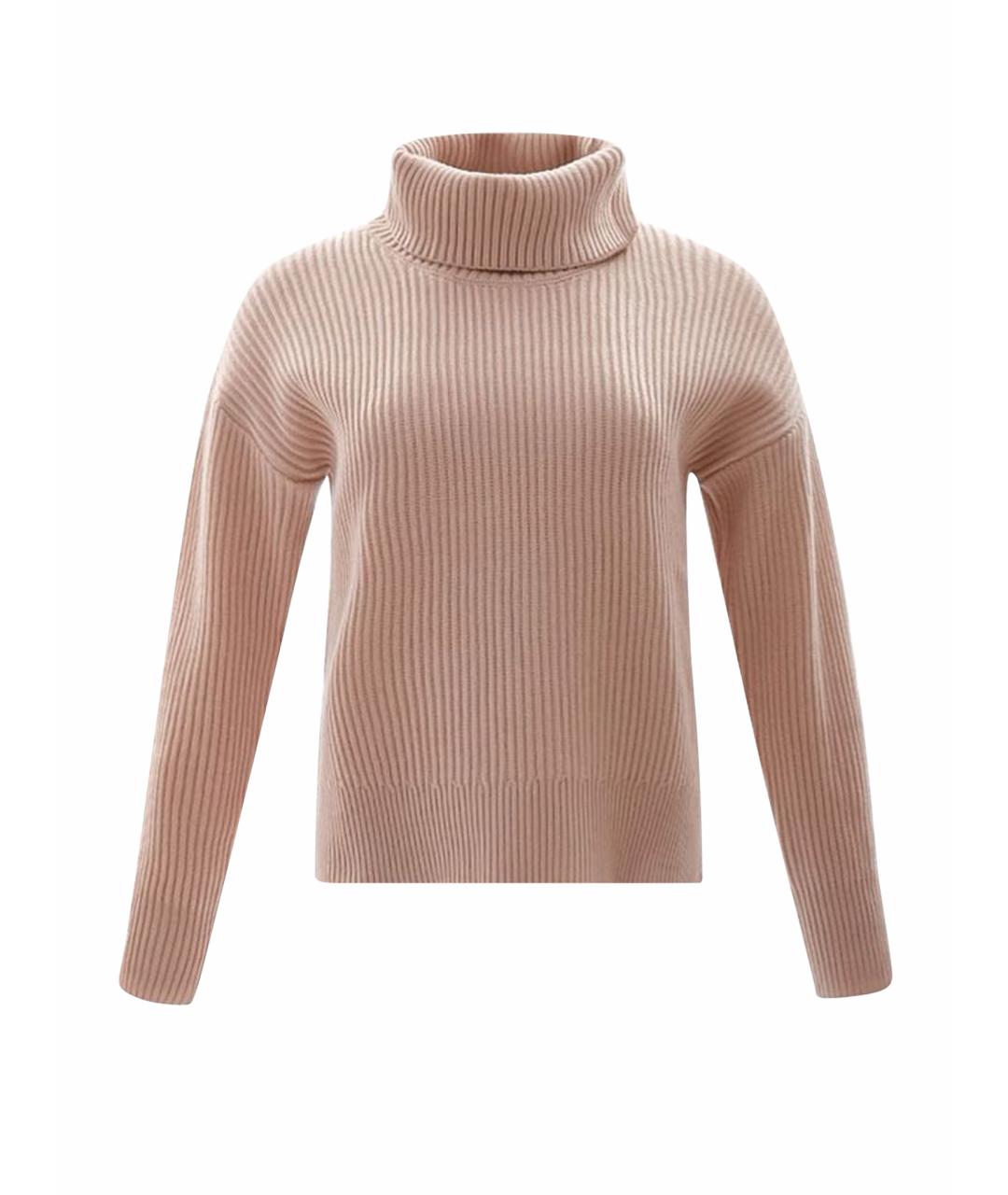 AGNONA Бежевый кашемировый джемпер / свитер, фото 1