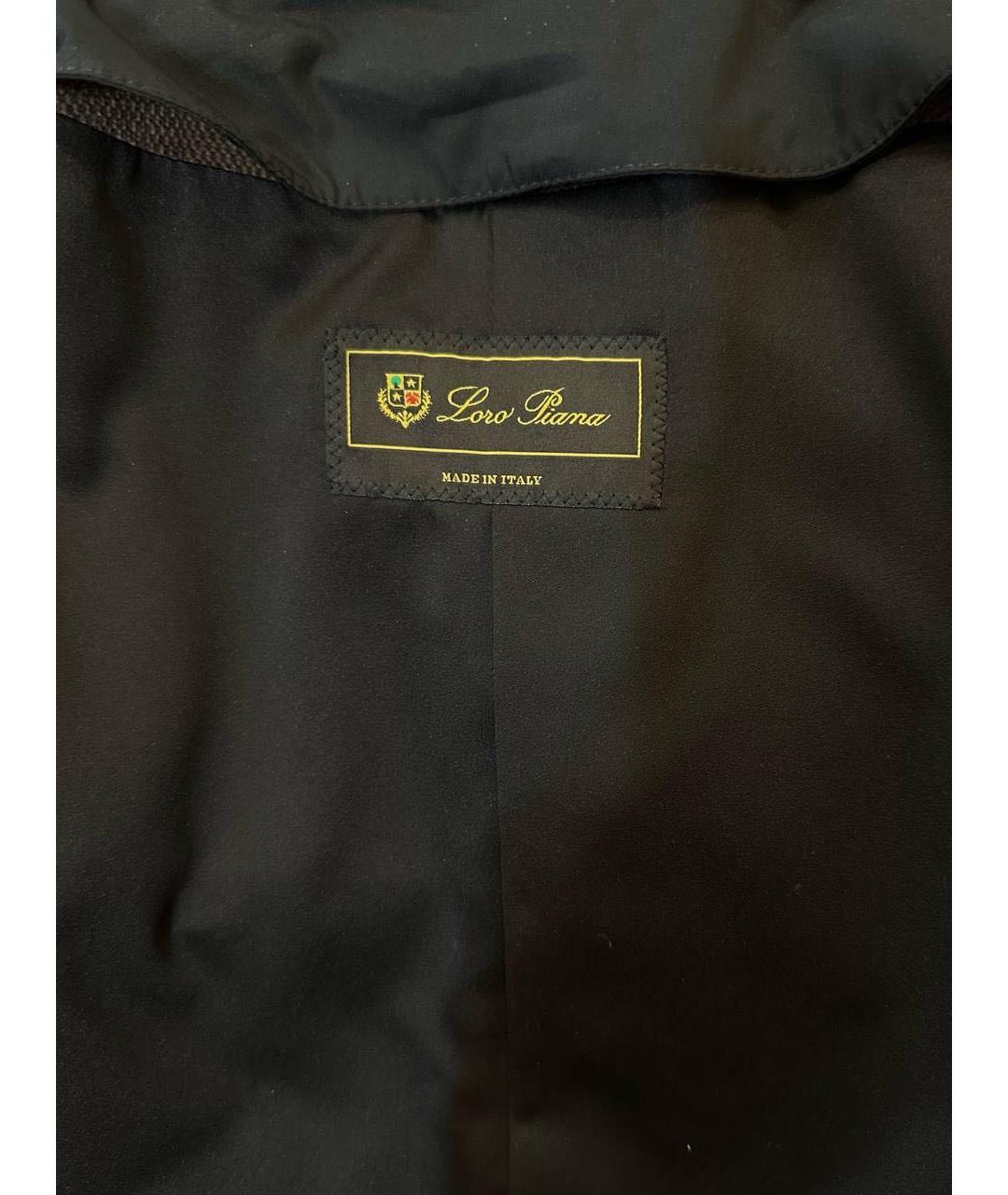 LORO PIANA Коричневый велюровый пиджак, фото 7