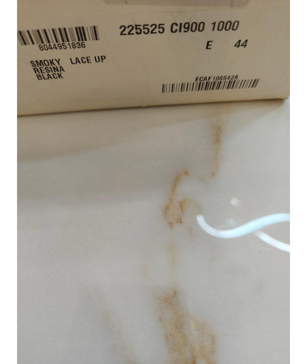 SAINT LAURENT Черные кожаные туфли, фото 9