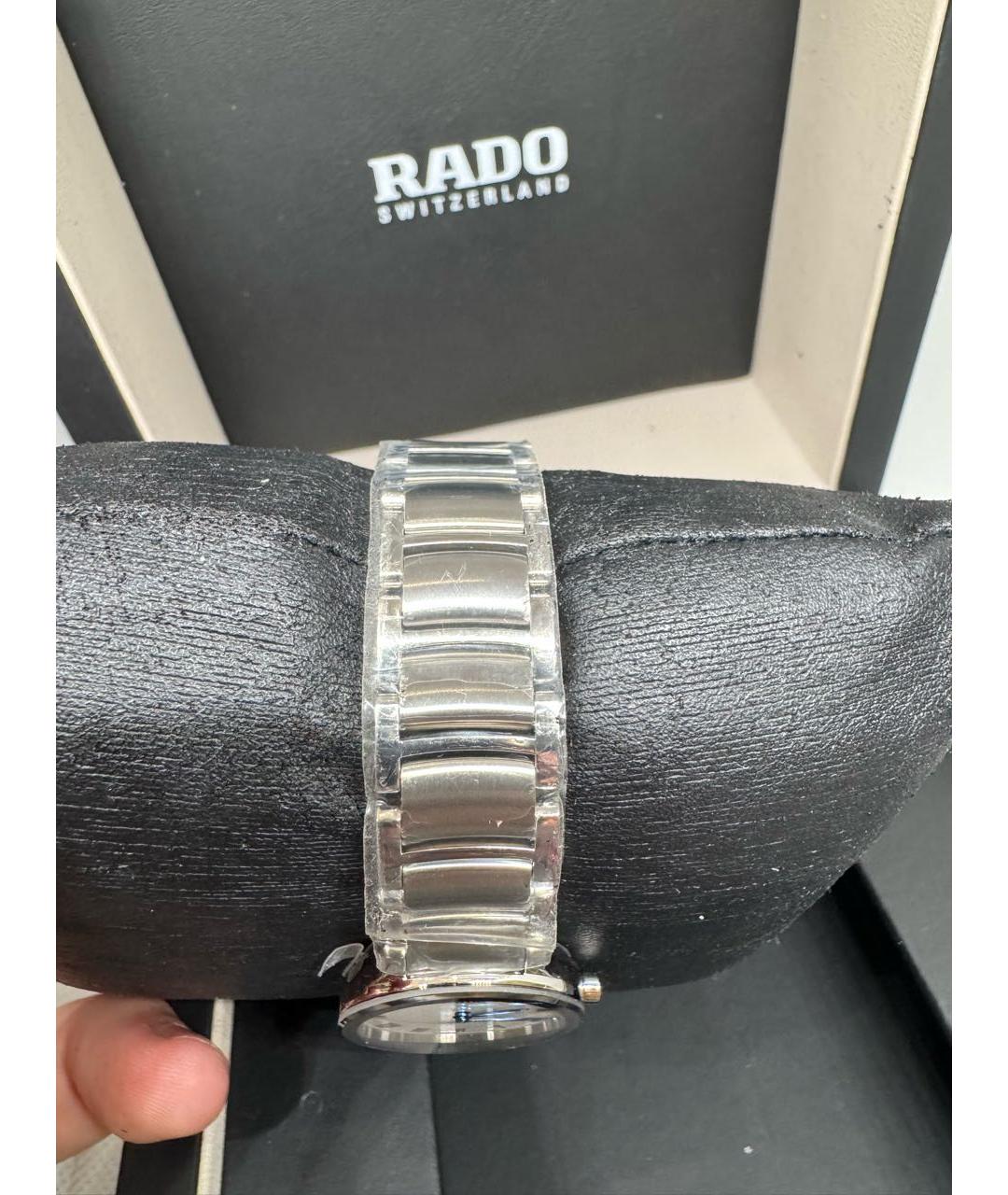 RADO Белые металлические часы, фото 5