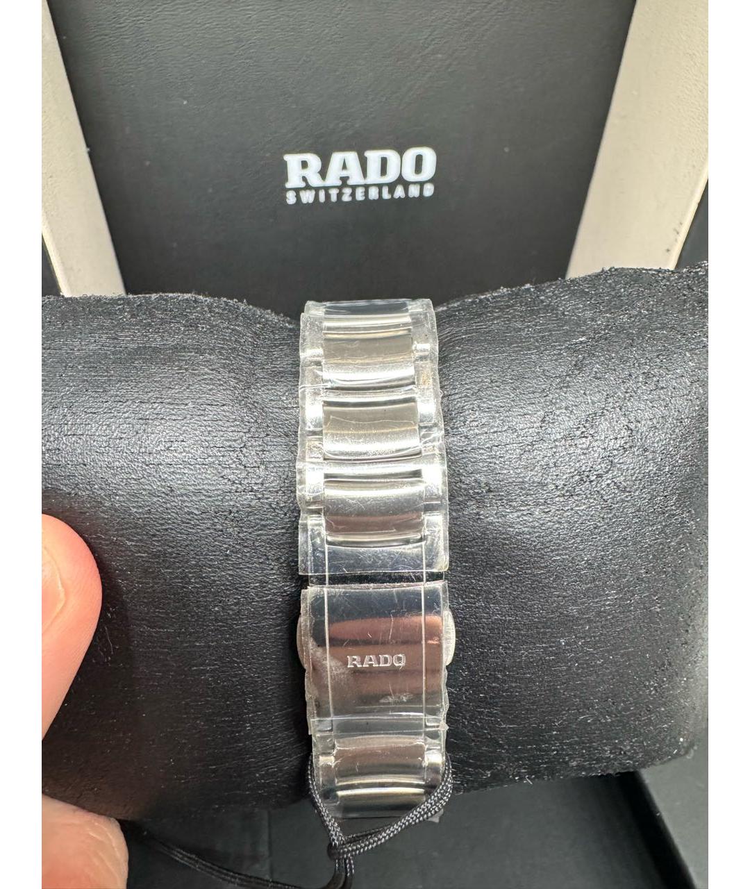 RADO Белые металлические часы, фото 4