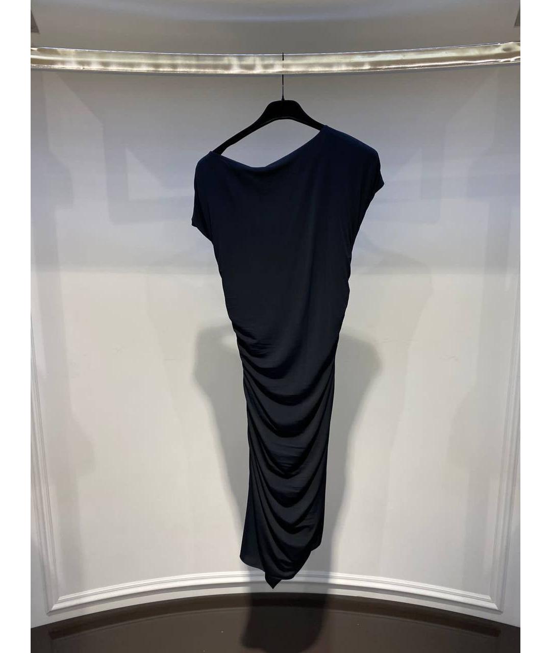 ROBERTO CAVALLI Черное вискозное коктейльное платье, фото 3