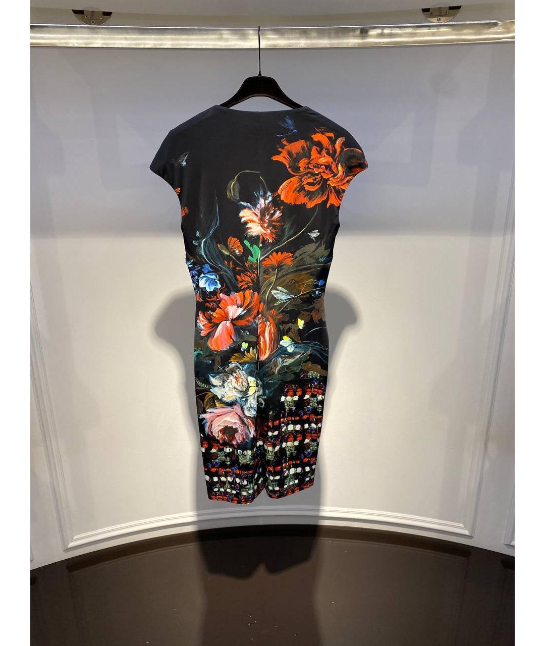 ROBERTO CAVALLI Мульти полиамидовое коктейльное платье, фото 3