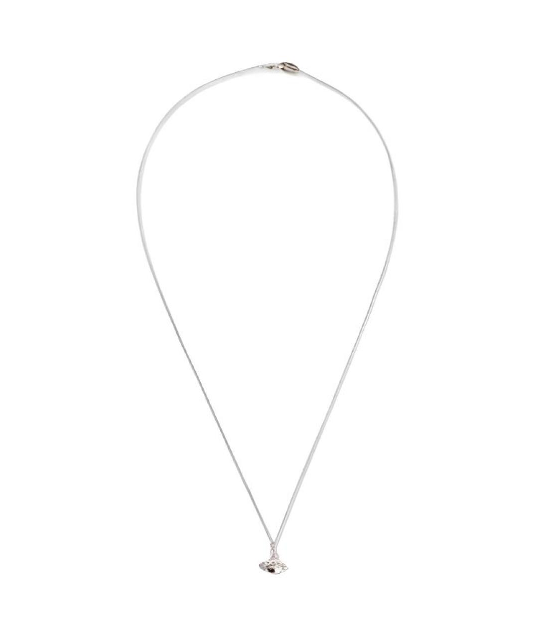 VIVIENNE WESTWOOD Серебряная латунная цепочка, фото 3