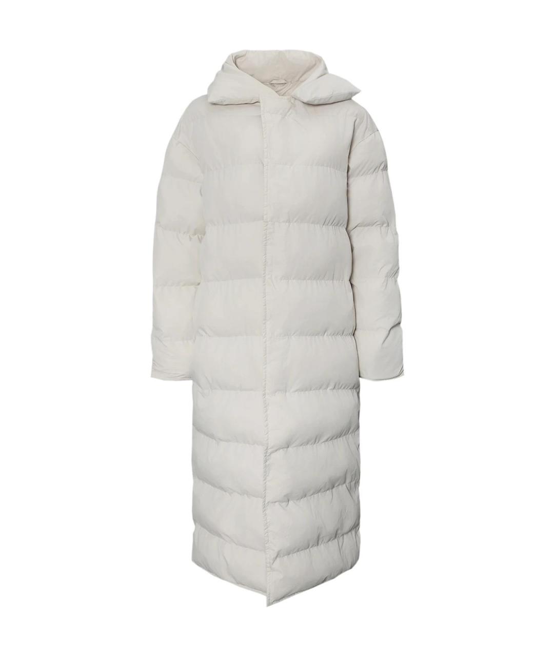 NO NAME Бежевый полиэстеровый пуховик, фото 1