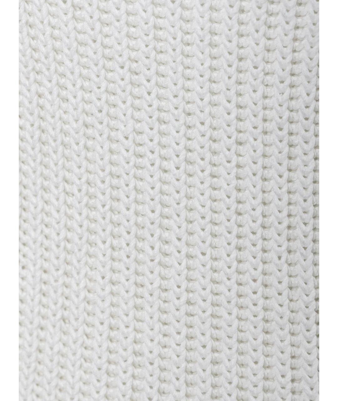 KHAITE Белое хлопковое повседневное платье, фото 4