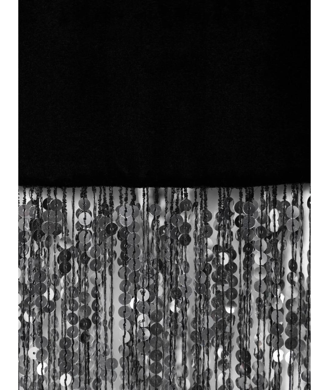 RASARIO Черное вискозное повседневное платье, фото 4