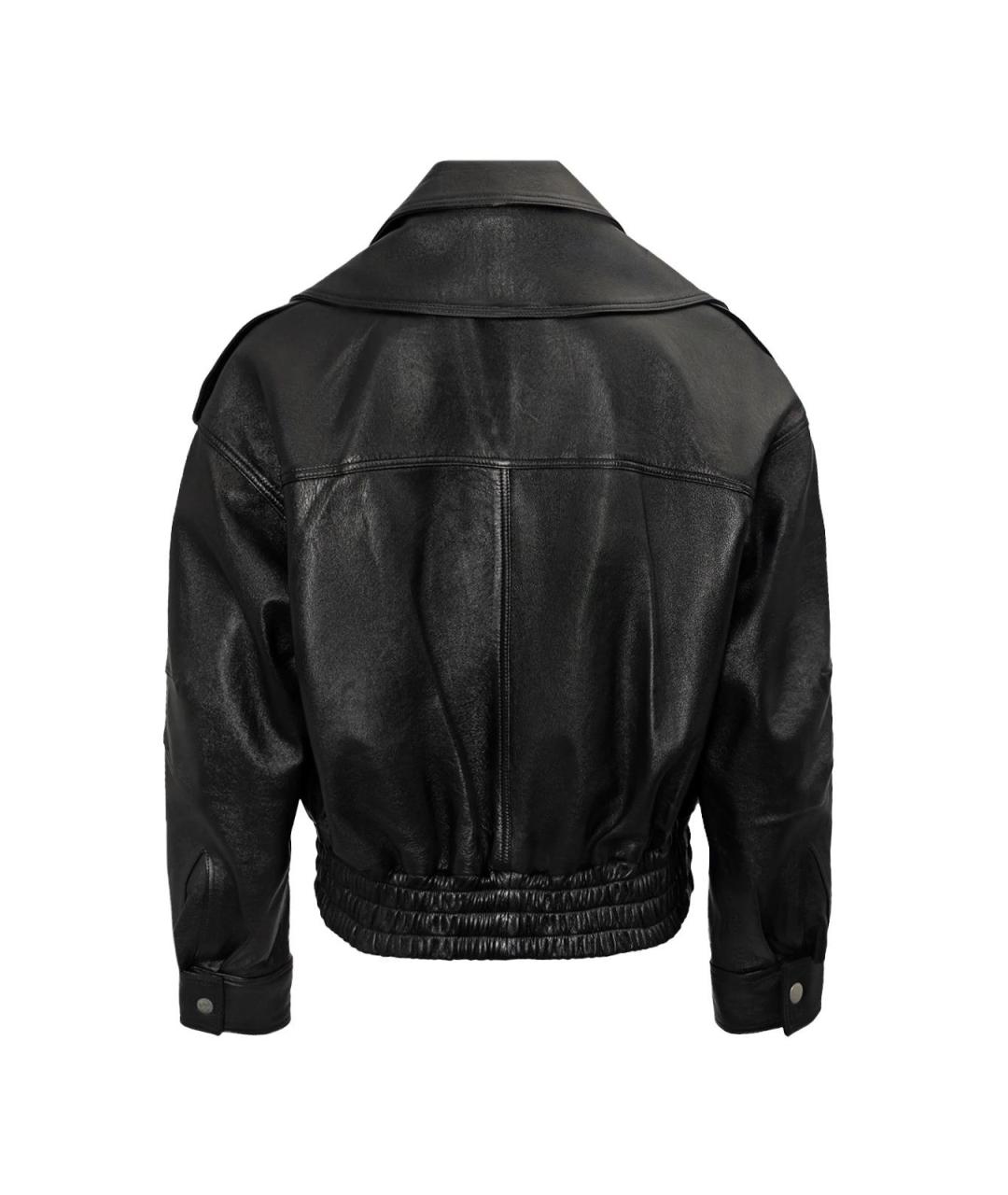 NO NAME Черная кожаная куртка, фото 2