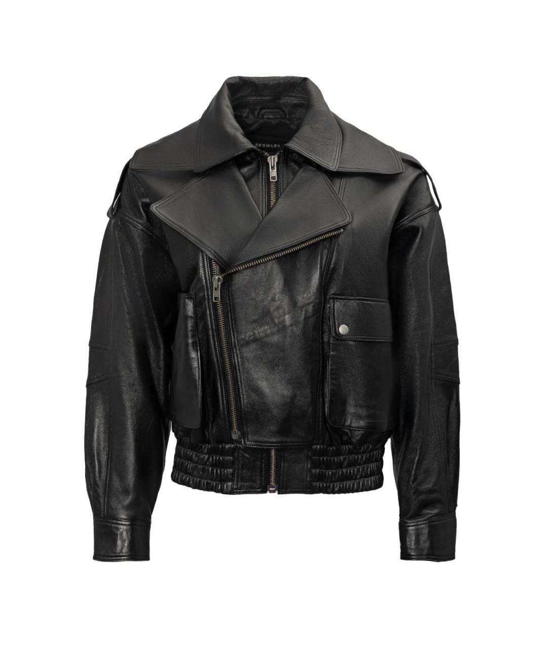 NO NAME Черная кожаная куртка, фото 1