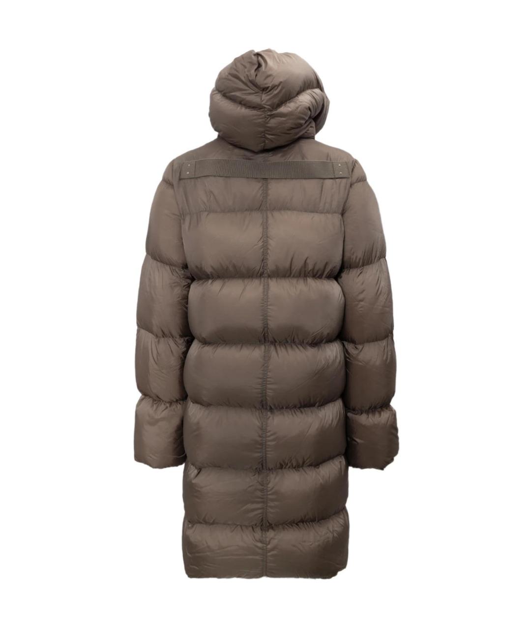 RICK OWENS Бежевый полиэстеровый пуховик, фото 2