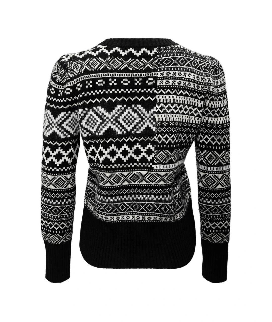 BURBERRY Черный кашемировый джемпер / свитер, фото 2