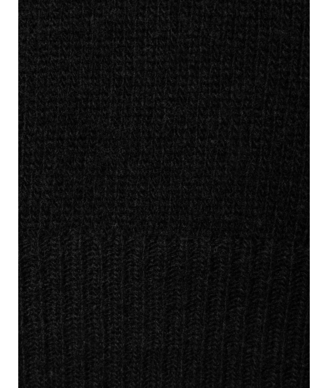 PRADA Черный шерстяной джемпер / свитер, фото 3