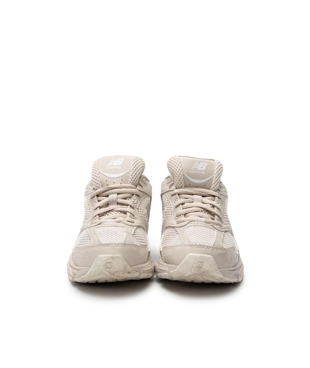 NEW BALANCE Бежевые текстильные кроссовки, фото 4