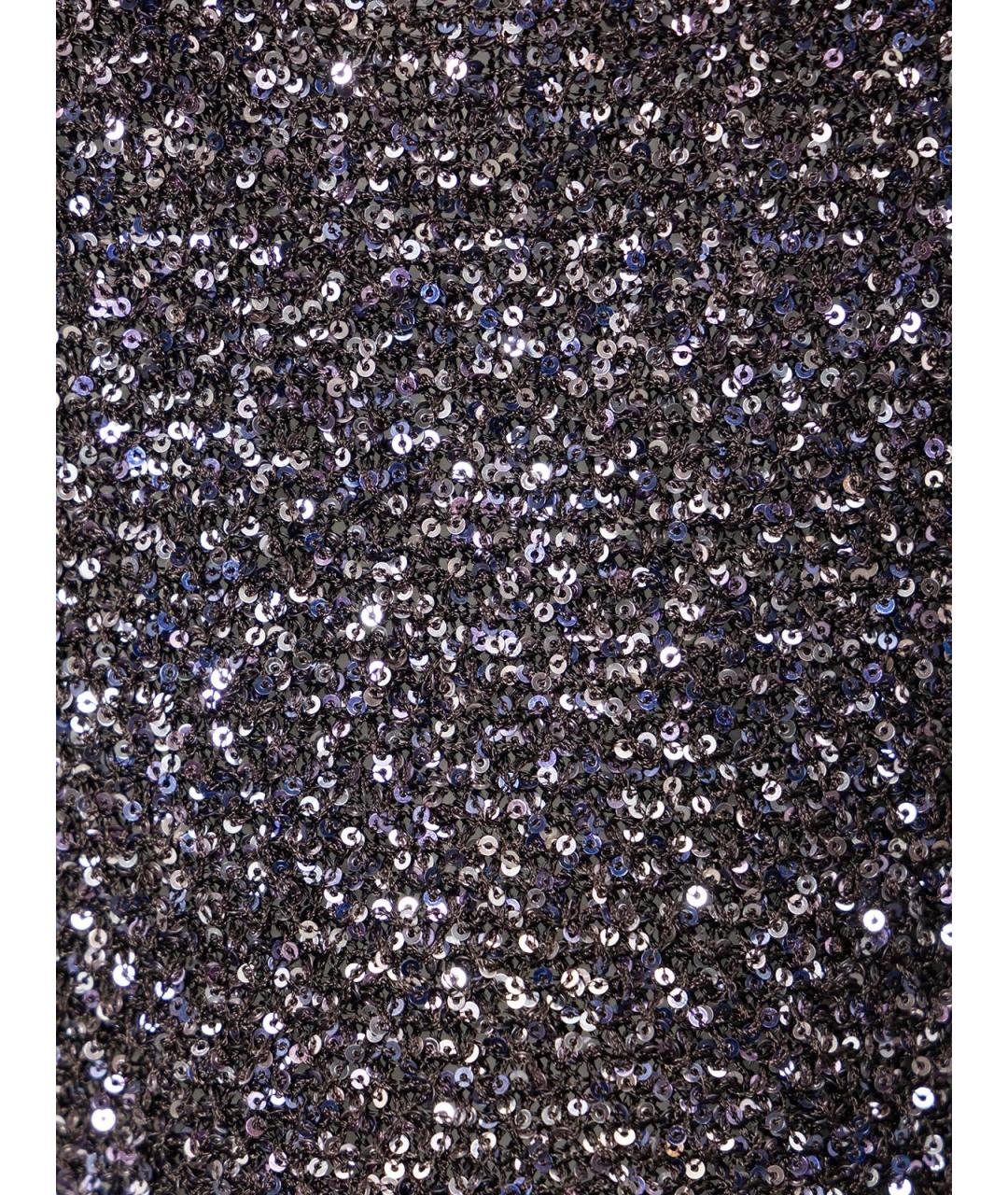 CHANEL Черная вискозная футболка, фото 3